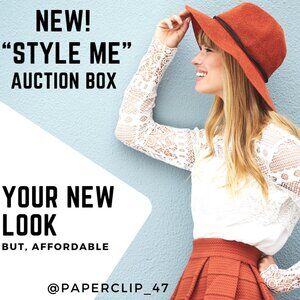 NEW! Treat Yourself - "STYLE ME" AUCTION BOX! $250-$300 Retail Value! ❤️